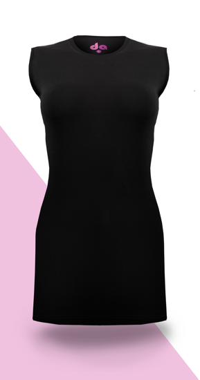 T-shirt for girls and women of up to thigh with 95% cotton.